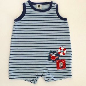 Boys First Mate Sleeveless Romper